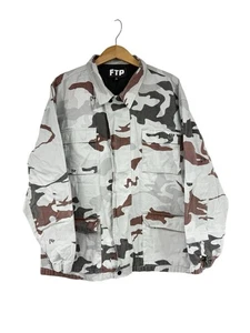 Fuct The Population FTP Camo Utility Jacket Streetwear Military Style Men’s XL - Picture 1 of 7