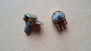 Lot de 3 potentiomètre 20K Mono B Lineaire Neufs DE 16mm - Foto 1 di 1