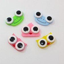 custodia lenti contatto cover COLORATA porta lentine+pinzetta+specchietto