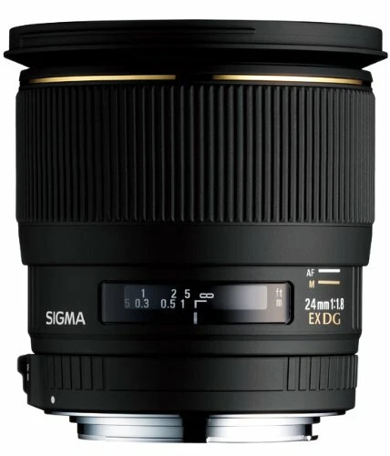 SIGMA Single Focal Length Wide Lens 24mm F1.8 EX DG ASPHERICAL MACRO Nikon - Image 1 of 1