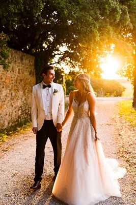 Justin Alexander wedding dress S8 - Image 1 of 4