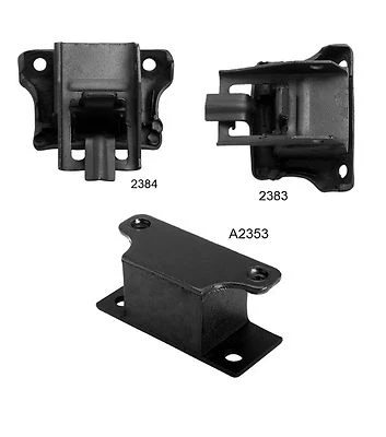 3 PIEZAS MOTOR DELANTERO Y MONTAJE TRANS PARA BUICK SKYHAWK 1975-1977 3,8 L SEGUNDO DISEÑO Foto 1 de 4