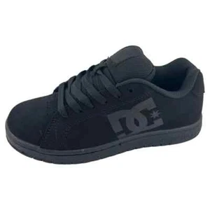DC Youth Boys Big Kid Gaveler Black Suede Skate Shoes Sneakers Casual Low Top - Picture 1 of 12