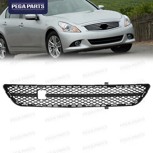 Bumper Grille Mesh Front Lower For 2010-2013 INFINITI G37 2011-2012 G25 2015 Q40 - Picture 1 of 7