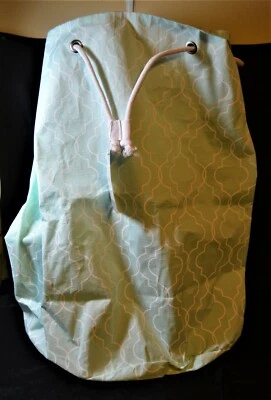 Сумка для стирки белья Taylor Madison бледно-зеленая корзины ручки для переноски одежды стирки - Изображение 1 из 4