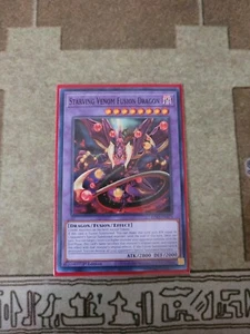 YUGIOH STARVING VENOM FUSION DRAGON LDS3-EN073 COMMON 1ST ED NM - Picture 1 of 3