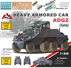 Coche blindado pesado AMG 35502 ADGZ (tardío) 1/35 - Imagen 1 de 3