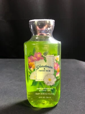 Bath & Body Works Gardenia & Fresh Rain Shea & Vitamin E Shower Gel 10 Oz-Sealed - Image 1 of 4