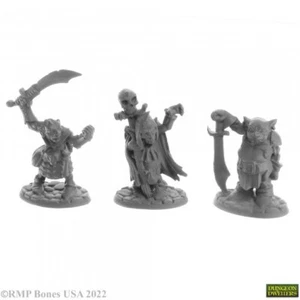 GOBLIN ELITES Reaper Miniatures Bones EE. UU. Dungeon Dwellers REM07046 D&D - Imagen 1 de 6