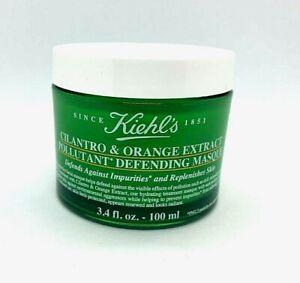 Kiehl's Cilantro & Orange Extract Pollutant Defending Masque - 3.4 oz 