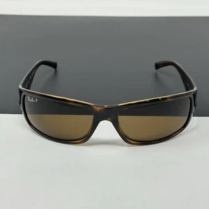 GAFAS DE SOL POLARIZADAS RAY BAN RB 4057 642/57 3P MARRÓN TORTUGA VIDRIO - Imagen 1 de 15