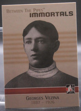 Georges Vezina (Immortals) - 2007 In The Game Between The Pipes #127