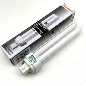 (4-Pack) Sylvania CF26DD/E/841/ECO Fluorescent 26W Lamp Light Bulb Cool 4-Pin - Picture 1 of 6