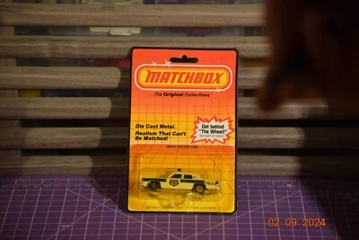 Calcomanías azules MB 10 coche de policía, fundido a presión 1983 NOS Matchbox Foto 1 de 3