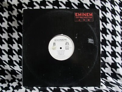 Eminem Just Don't Give A Fuck 1998 Rap Hip Hop 12" Promo Single Vinyl Record - Image 1 of 4