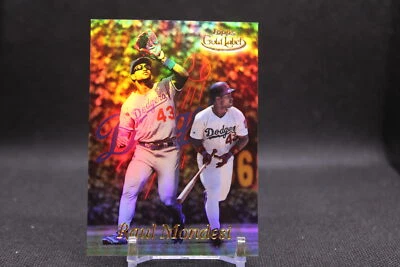 Raul Mondesi #61 1999 Topps Gold Label  Los Angeles Dodgers - Image 1 of 2