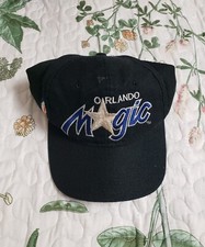 Vintage Orlando Magic Sports Specialties Script Snapback Hat Cap Embroidered 90s