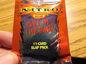 5 sealed Nitro 11 Karten Slap Packs 2000 WCW Trading Cards Wizards of the Coast - Bild 1 von 9