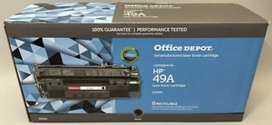 Office Depot Brand - Black (HP 49A) HP Compatable Laser Toner Cartridge - Picture 1 of 4