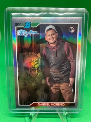 2023 Bowman’s Best 1992 By Randy Johnson Gabriel Moreno RC 92RJ-13 Diamondbacks - Image 1 of 2