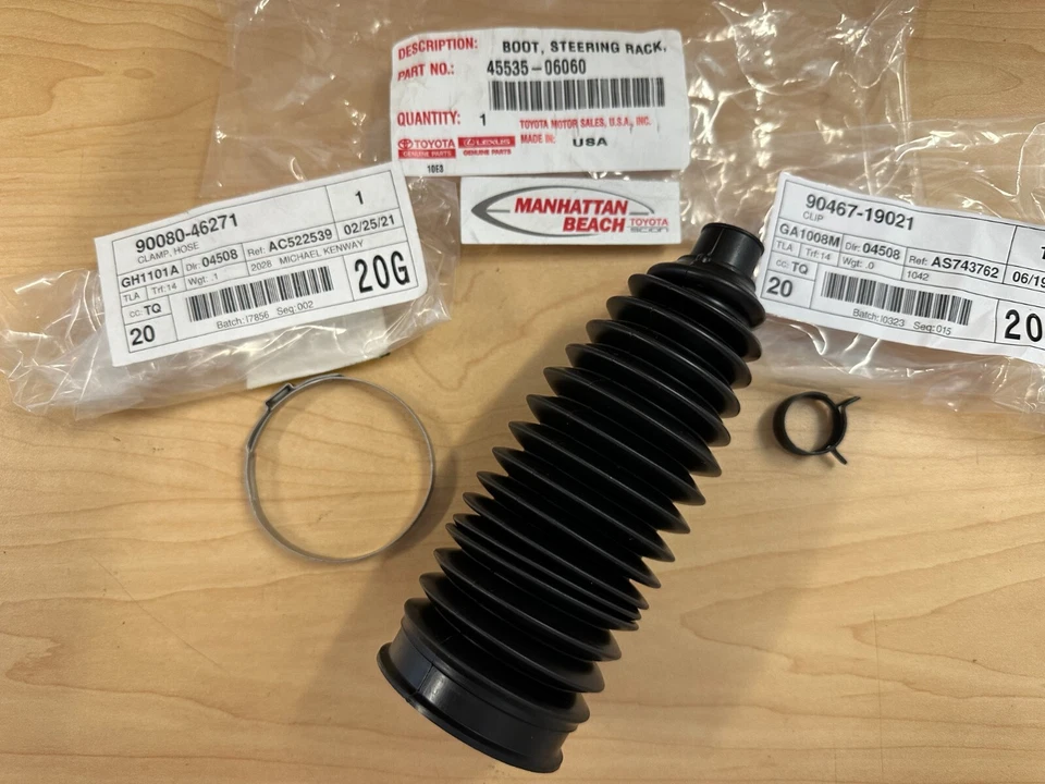 KIT DE BOTA DE BARRA DE AMARRE INTERIOR CAMRY ORIGINAL TOYOTA 07-12 RACK Y PIÑÓN VER LISTA Foto 1 de 1