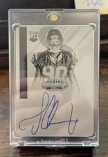 Jadeveon Clowney 2014 Contenders Black Printing Plate Autograph RC 1/1 Texans