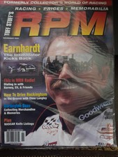 NEW/SEALED MAGAZINE TUFF STUFF'S RPM NOVEMBER 1995 DALE EARNHARDT WITH INSERT