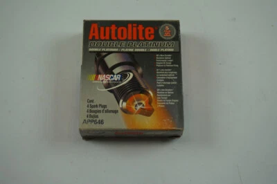 Bujía Autolite Doble Platino APP646 Paquete de 4 NOS Foto 1 de 4