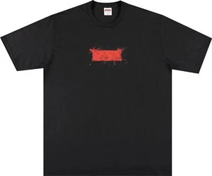 Supreme Ralph Steadman Box Logo Tee Black - Picture 1 of 7