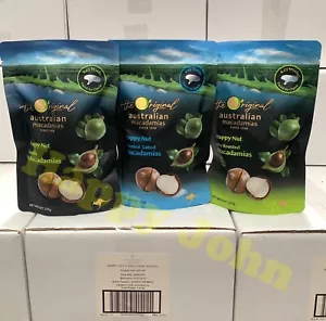 Happy Nut Macadamia Vainilla/Asado Seco/Salado/Miel/Canela/Coco NUEVO Sabor - Imagen 1 de 33