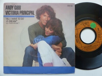 Andy Gibb / Victoria Principal – All I Have To Do Is Dream RSO – 2090 565 FRANCE - Photo 1/2