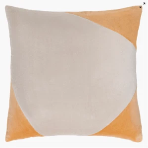 Surya Cotton Velvet 18" x 18" Square Velvet Pillow with Insert - Soft & Lush! - Picture 1 of 5