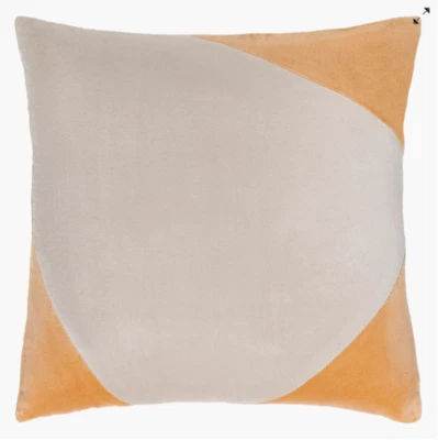 Surya Cotton Velvet 18" x 18" Square Velvet Pillow with Insert - Soft & Lush! - Image 1 of 4
