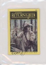 1983 Monty Fabrieken Return of the Jedi Ewok #34 2xw
