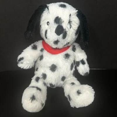 Carters Dalmatian Puppy Dog Plush Stuffed Animal Red Bandana Scarf Sewn Eyes - Image 1 of 4