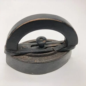 Colebrookdale Cast Iron Co SAD Iron #  5 USA Removable Wood Handle - Picture 1 of 12