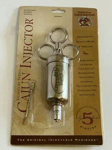 Parrilla de condimento de marinada vintage Cajun Injector Chef Williams serie Signature - Imagen 1 de 6