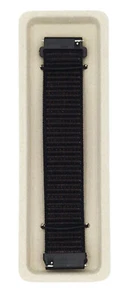 Pasek do zegarka NATO 22mm czarny nylon tekstylny materiał pętla sportowa rzep - Zdjęcie 1 z 9