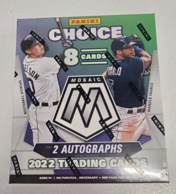 2022 Panini Mosaic Choice Baseball Sealed Box - Image 1 of 2