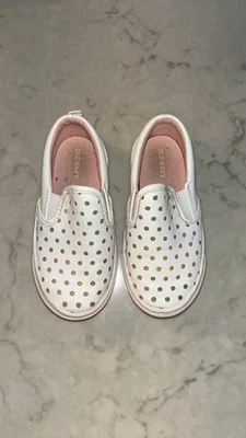 LOTE DE 3 Zapatos para Niñas Pequeñas Zapatos Antiguos Azul Marino Río Tenis Sin Cordones Talla 9 Foto 1 de 4