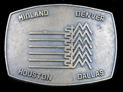 SF153 VINTAGE AÑOS 70 **DESCONOCIDO MISCELÁNEO** HEBILLA DE CINTURÓN LATÓN Foto 1 de 2