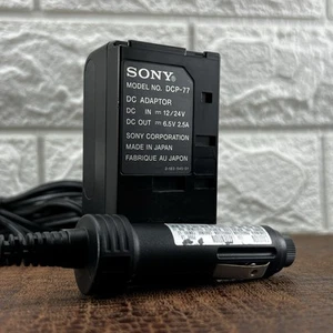 Original Sony DCP-77 DC Car Battery Power Adapter Video8 Hi8 Digital8 Camcorder - Picture 1 of 5
