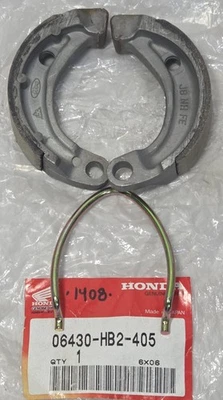 1 NUEVO Kit de zapatas de freno Honda 1985-1991 CR80 R, 1987 TRX70 NUEVO OEM 06430-HB2-405 Foto 1 de 3