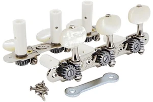 Gotoh 35G510S Stimmgerät für klassische Gitarre, weiße MOP-Taste - Nickel - Bild 1 von 7
