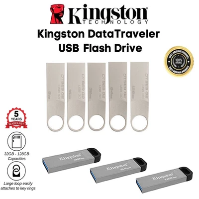 Kingston UDisk DTSE9 G2 USB 3.0 DTKN USB 3.1 Flash Drive Memory Pen Stick Lot - Image 1 of 4