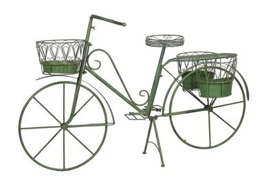 Pflanzfahrrad XXL Blumenfahrrad Dekofahrrad Garten Deko 140cm Eisenfahrrad Antik - Bild 1 von 4