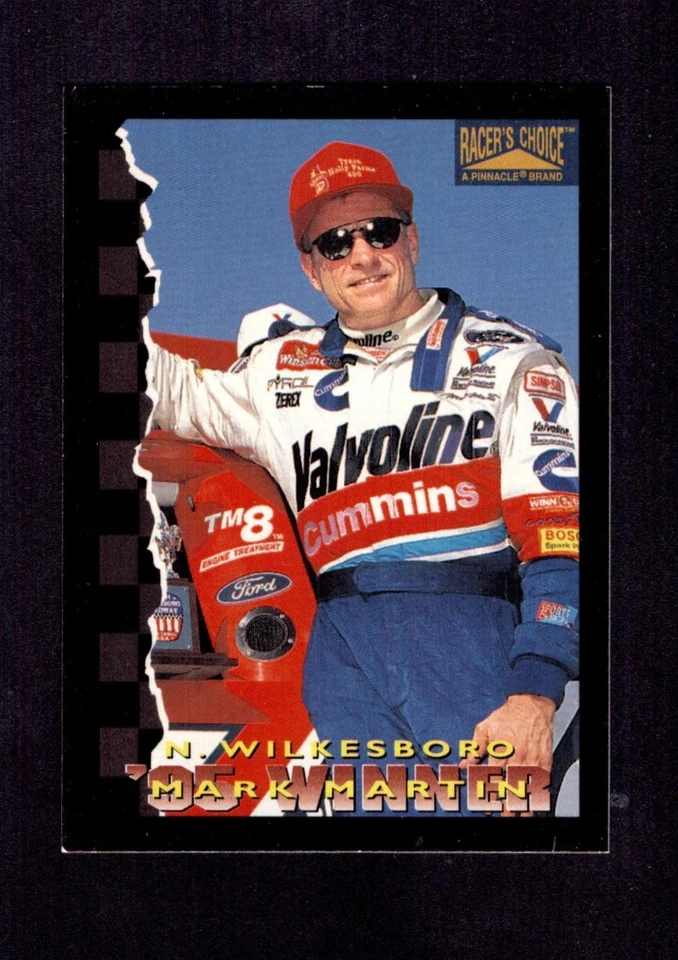 1996 Racer's Choice #85 Mark Martin RW EX/EX+ 9110 - Image 1 of 2