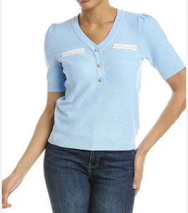 2 nanette lepore Knit blue & Black Size XS - Picture 1 of 11