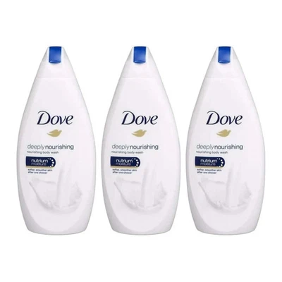 Crema hidratante profundamente nutritiva Dove Body Wash para piel seca PACK DE 3 Foto 1 de 2
