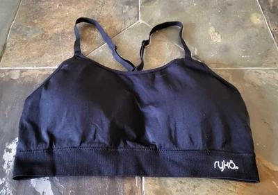 Size XL Ryka Padded Wireless Racerback Sports Bra with Removable Pads - Image 1 of 2